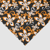 ALOHA HAWAII (ZWARTE/ORANJE) TISSUEPAPIER (Detail)