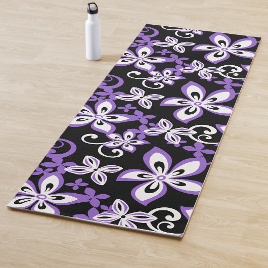 ALOHA HAWAII (ZWARTE/PAARSE) YOGAMAT (In situ)