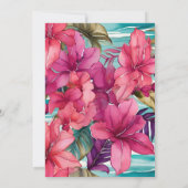 Aloha Hawaiian Afstuderen Kaart (Achterkant)