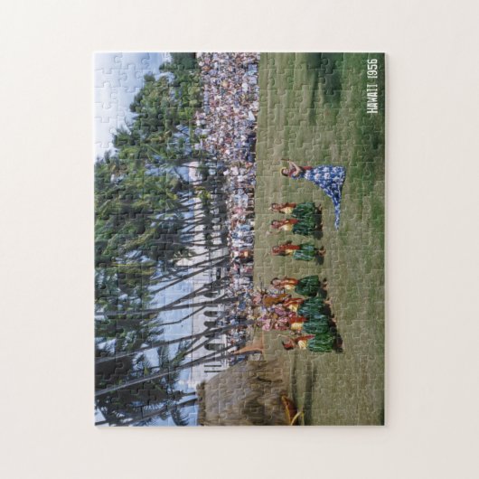 Aloha Hawaiian Dancers Legpuzzel (Verticaal)