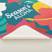 Aloha Hawaiian, de Tropische Seizoen Sherpa Deken (3/4)