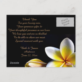 Aloha Hawaiian Frangipani Luau Bedankt Kaarten