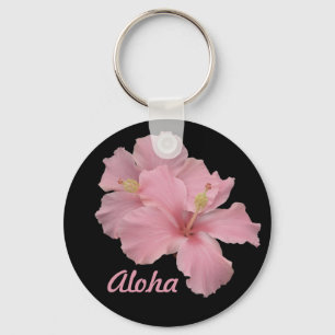 Aloha Hawaiian Hibiscus Sleutelhanger