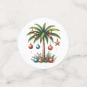 ALOHA HAWAIIAN HOLIDAY CHRISTMAS THEME CONFETTI (Kleine voorkant)