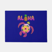 Aloha Hawaiian Honu Turtle Deurmat (Voorkant)