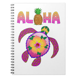 Aloha Hawaiian Honu Turtle Notitieboek