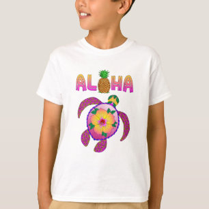 Aloha Hawaiian Honu Turtle T-shirt