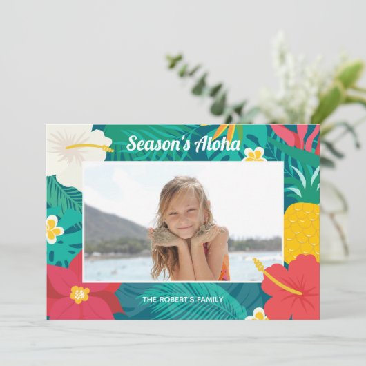 Aloha Hawaiian Kaart (Staand voorkant)