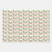Aloha Hawaiian kerstpapier Inpakpapier Vel (Voorkant 3)