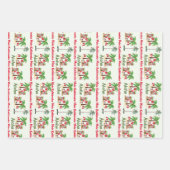 Aloha Hawaiian kerstpapier Inpakpapier Vel (Voorkant 2)