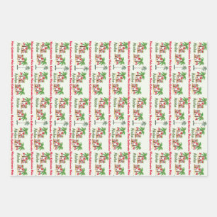 Aloha Hawaiian kerstpapier Inpakpapier Vel