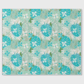 Aloha Hawaiian print patroon Cadeaupapier (Vlak)