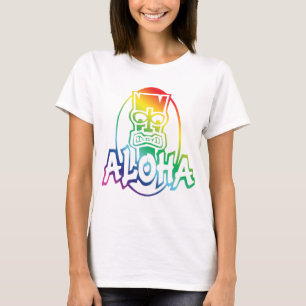 Aloha Hawaiian Rainbow T-shirt