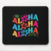 Aloha Hawaiian Summer Hawaii Vakantie Kinder Manne Muismat (Voorkant)