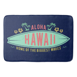 Aloha Hawaiian Surfer badmat