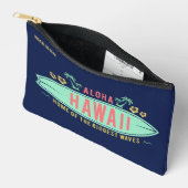 Aloha Hawaiian Surfer douanenaam Etui (Open)