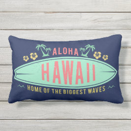 Aloha Hawaiian Surfer gooit kussens