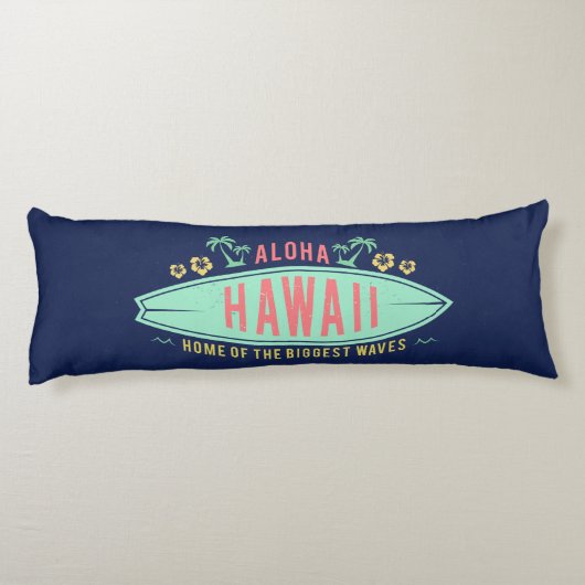 Aloha Hawaiian Surfer lichaamskussen (Achterkant)