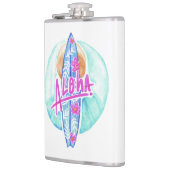 Aloha Hawaiian Surfer, maatkolf Heupfles (Links)