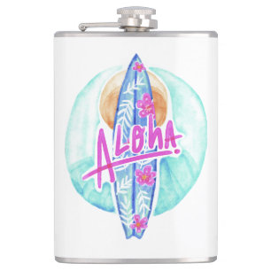 Aloha Hawaiian Surfer, maatkolf Heupfles