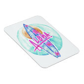 Aloha Hawaiian Surfer magnet Magneet (Rechterzijde)