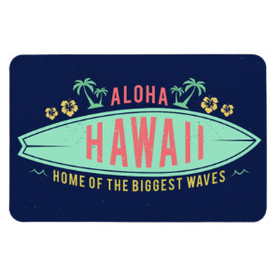 Aloha Hawaiian Surfer magnet Magneet