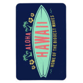 Aloha Hawaiian Surfer magnet Magneet (Verticaal)