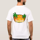 "Aloha" Hawaiian T-Shirt (Achterkant)