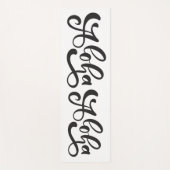Aloha hawaiian Theme Yogamat (Voorkant)