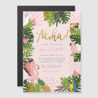 Aloha! | Hawaiian Tropical Summer Flamingo Party