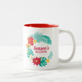 Aloha Hawaiian Tweekleurige Koffiemok