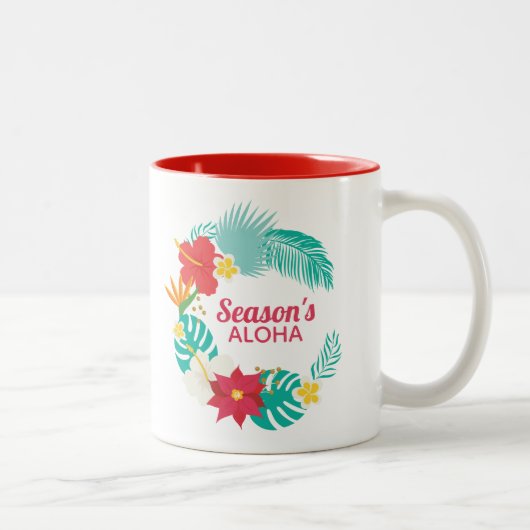 Aloha Hawaiian Tweekleurige Koffiemok (Rechts)