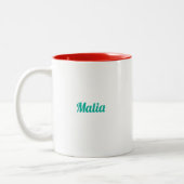 Aloha Hawaiian Tweekleurige Koffiemok (Links)