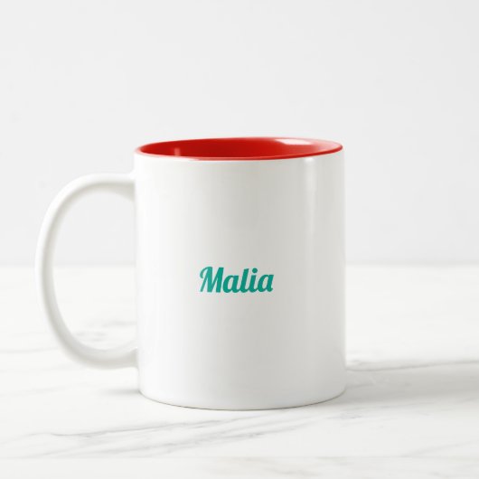 Aloha Hawaiian Tweekleurige Koffiemok (Links)