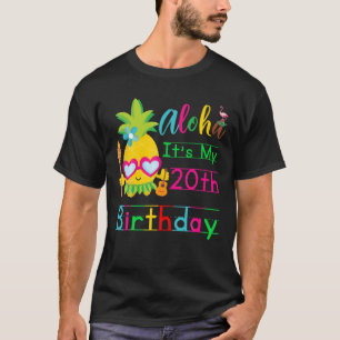 Aloha Het is mijn 20e zondagse anananas T-shirt