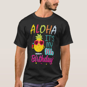 Aloha Het is mijn 9de verjaardag van 9 jaar Hawaii T-shirt