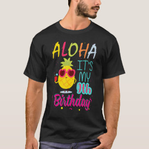 Aloha Het is mijn 9de verjaardag van 9 jaar Hawaii T-shirt
