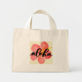 Aloha Hibiscus Canvas tas (Voorkant)