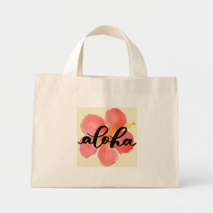 Aloha Hibiscus Canvas tas