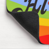 Aloha Hibiscus - flat Hawaii design + jouw ideeën Muismat (Hoek)