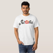 Aloha Hibiscus - flat Hawaii design + jouw ideeën T-shirt (Voorkant volledig)