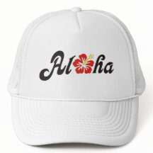 Aloha Hibiscus - flat Hawaii design + jouw ideeën