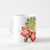 Aloha Hibiscus Koffiemok (Voorkant links)