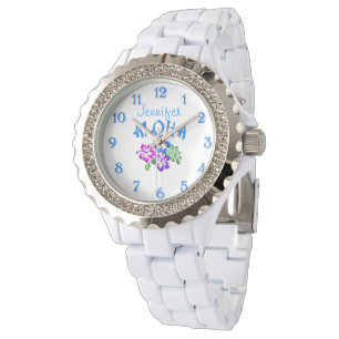 Aloha Hibiscus Logo Watch Horloge