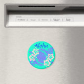 Aloha hibiscus magnet (Insitu (Vaatwasser))