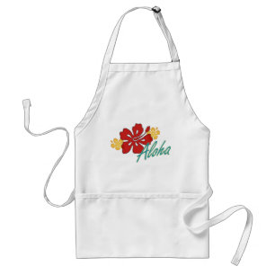 Aloha Hibiscus Standaard Schort