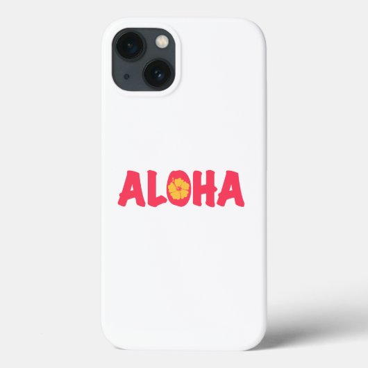 Aloha Hoesje-Mate iPhone Case (Achterkant)