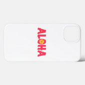 Aloha Hoesje-Mate iPhone Case (Achterkant (horizontaal))