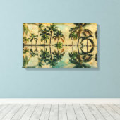 Aloha Home Canvas Art (Insitu (Houten vloer))