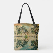 Aloha Home Canvas tas (Achterkant)